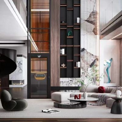 1-2人スクリュー駆動エレベーター 室内スクリュー駆動ホームエレベーター