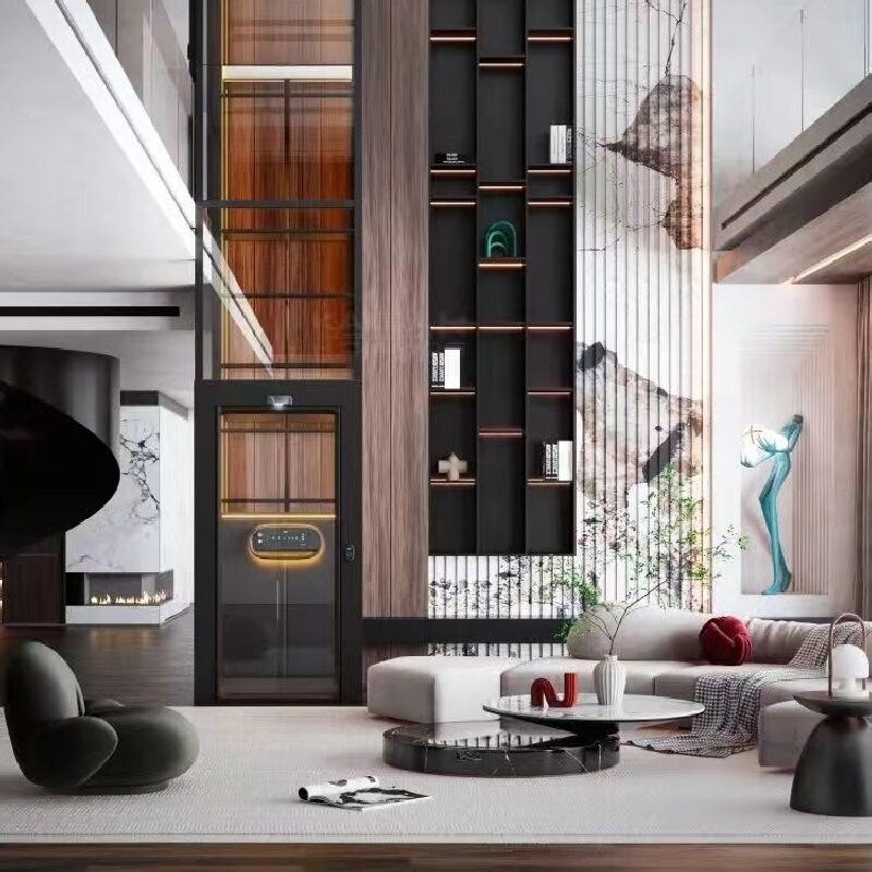 1-2人スクリュー駆動エレベーター 室内スクリュー駆動ホームエレベーター