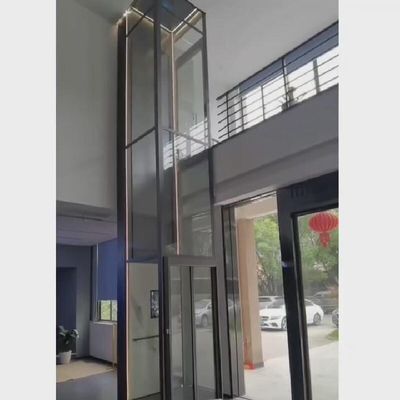 500kg-1000kg 小型の家庭用エレベーター 呼び出しボタンと緊急停止