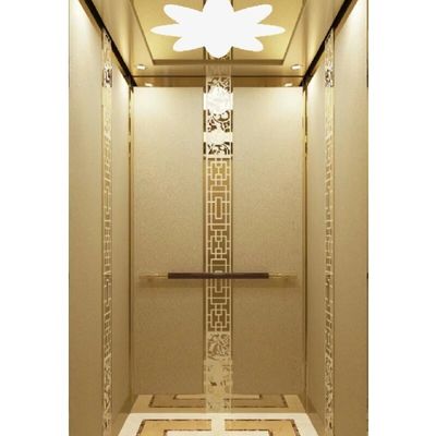 デッキフロアマシンルームレス油圧ホームエレベーター – ピットレス、5ストップ