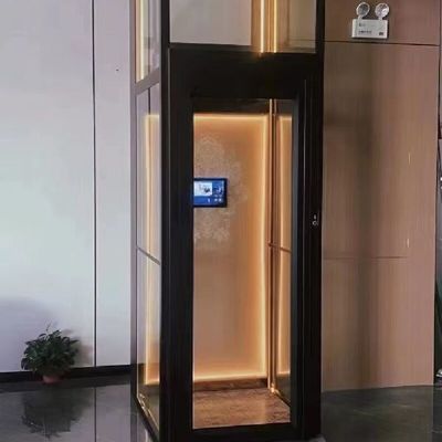5Stop 2.2Kwステンレス鋼のエレベーター マイクロプロセッサ制御の水力エレベーターメーカー