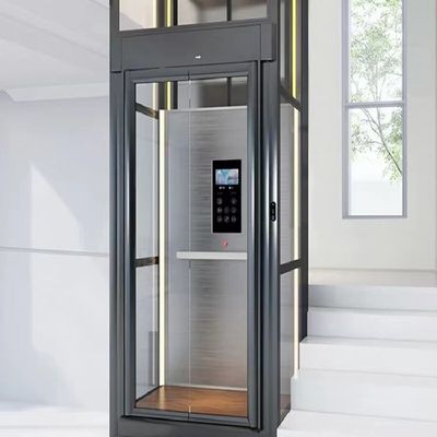 14.5m 最大高さ 5ストップと自動ドアを持つ水力家庭エレベーター