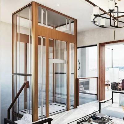 単相 AC 水力家電 エレベーター 14.5m 5ストップ 穴なし