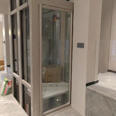安全 センサー と 自動 ドア を 備える 家庭 引力 エレベーター