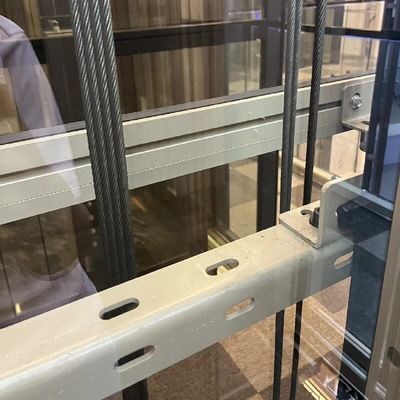 マイクロプロセッサベースの制御 トラクションエレベーター 400-1000Kg 電動 トラクションエレベーター