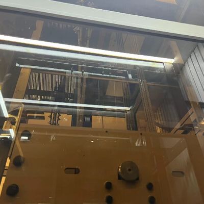 騒音を減らすギアレス トラクション エレベーター 1000 kg までの自動スライドドアを持つホームエレベーター