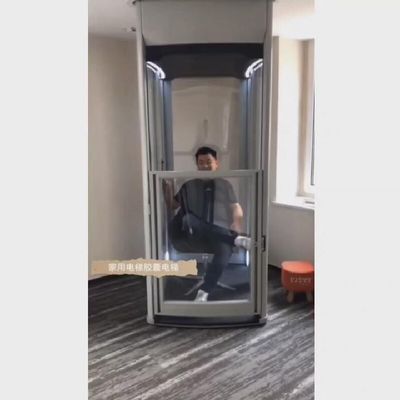 1000kg 荷重 カプセル リフト 自宅サイズ カプセル エレベーター 2 ストップ