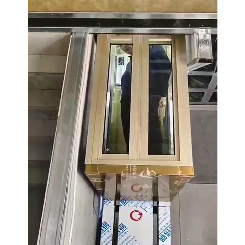 450ポンド~1000ポンド コンパクト 家庭用 エレベーター ギアレス トラクション 小型のエレベーター