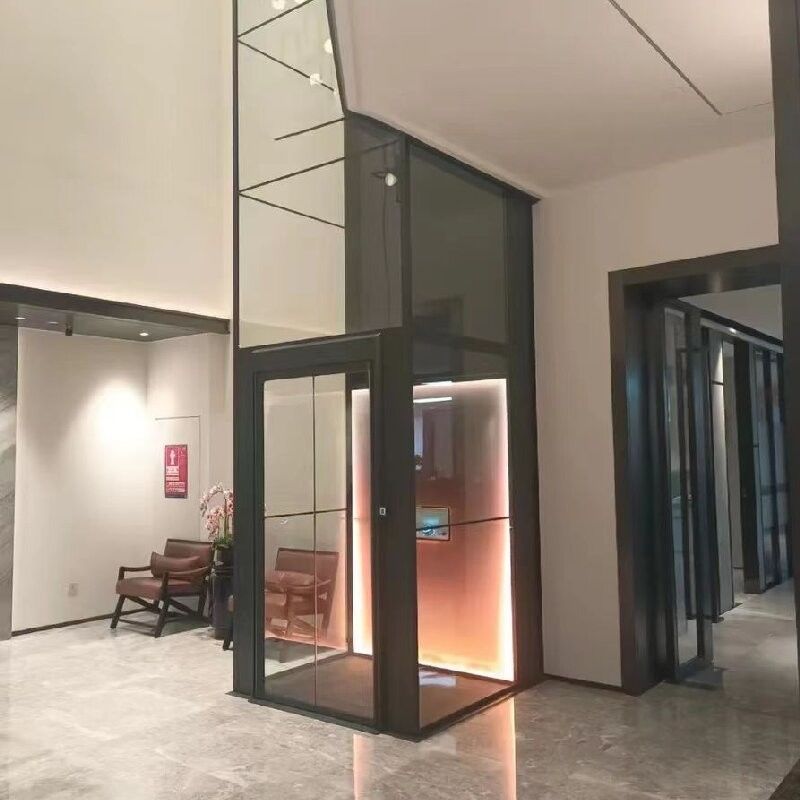 4.7 Kw マイクロプロセッサ制御家庭エレベーター / 安全機能のある家庭水力エレベーター