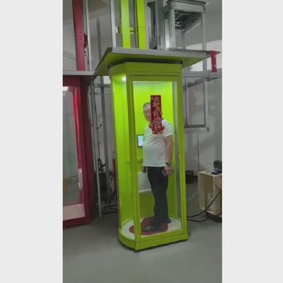 2人用グラスキャプセルエレベーター