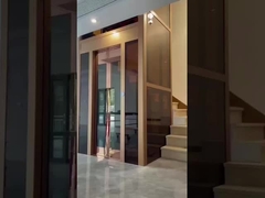 内部または外部の設置要件のためのスムーズな安全な牽引エレベーター